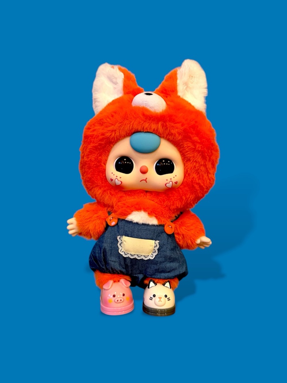 Baby Three 400% Big Baby Plush Doll Fox - Picture 16 of 16
